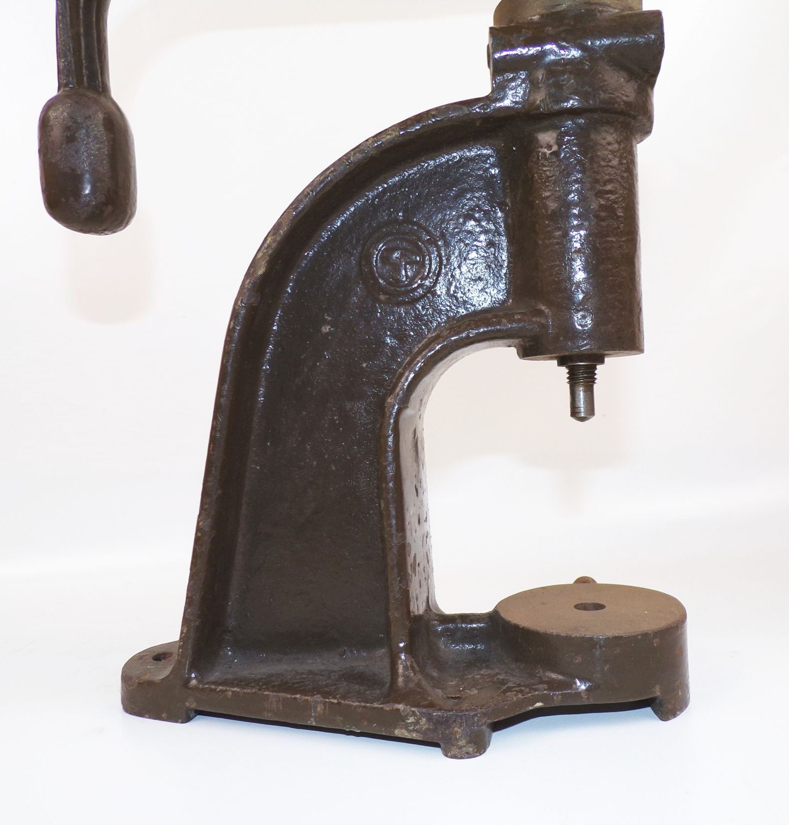 Alte Spindelpresse Sattler Werkzeug Vintage