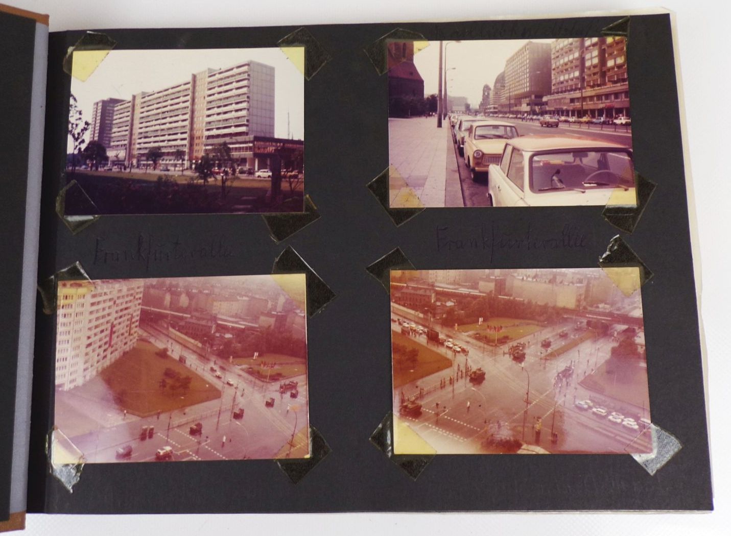 2 x Fotoalbum Ost Berlin DDR 1980er Vintage GDR Fotos