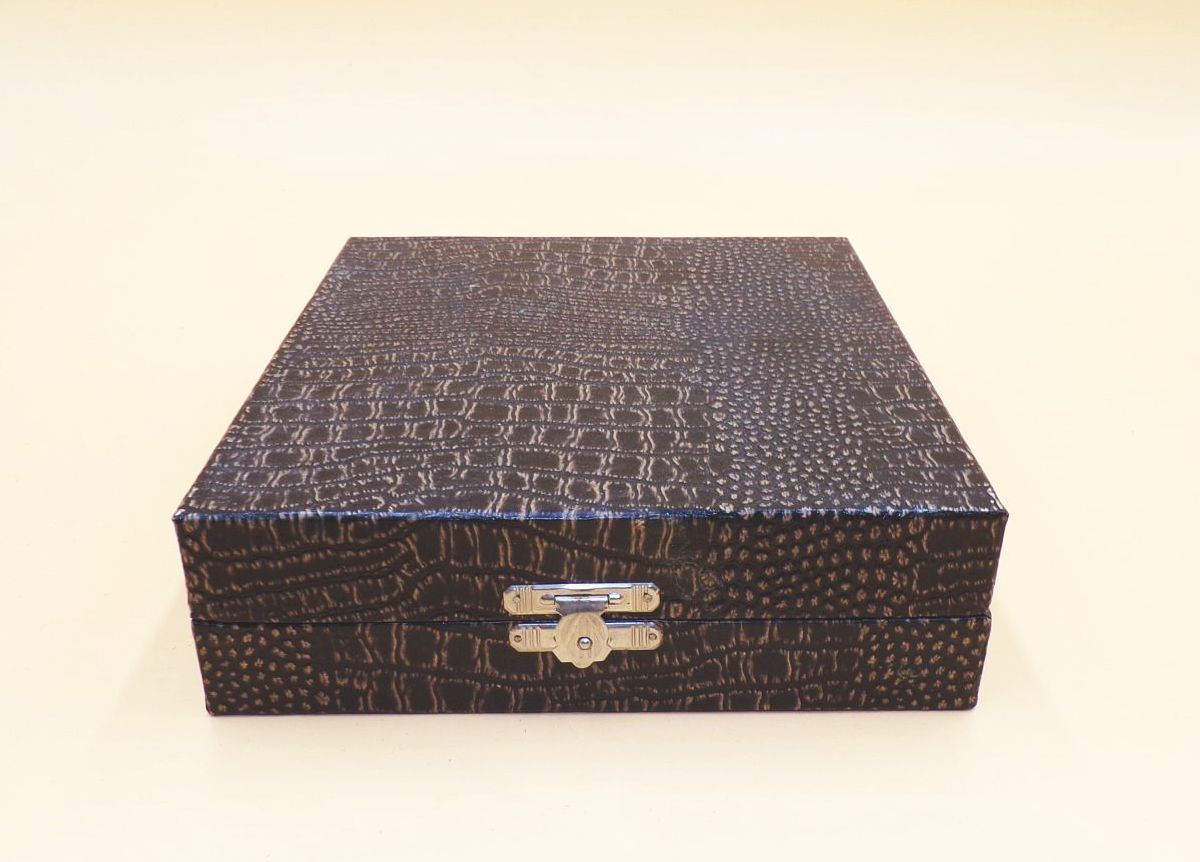 Alter Besteckkoffer leer Ersatzkoffer Box Aufbewahrung 