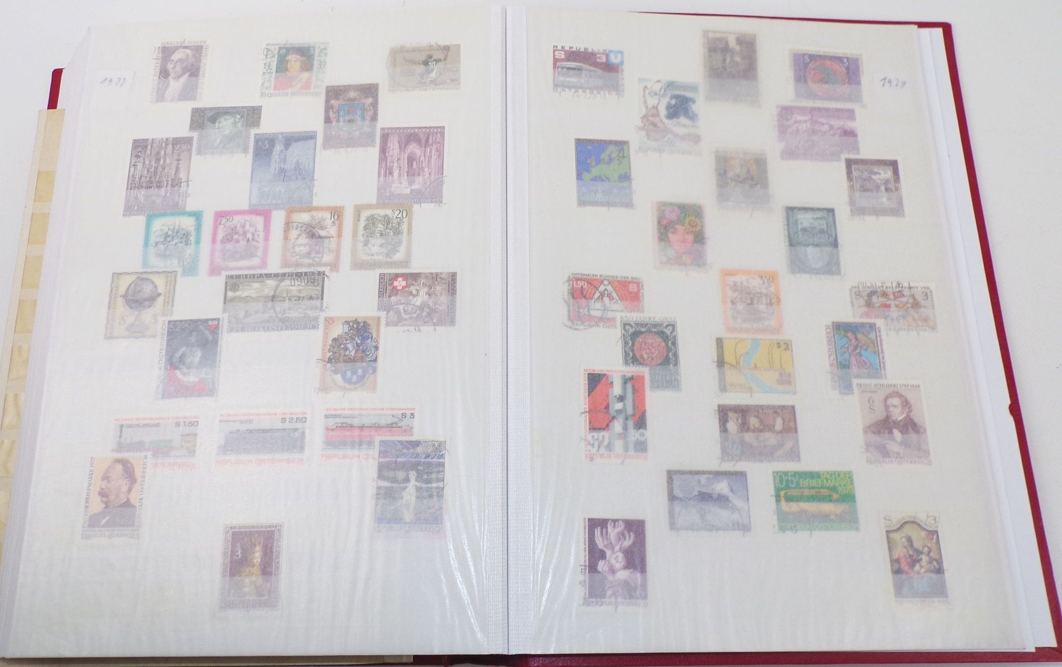 Österreich Briefmarken ab 1854 Austria aus Nachlass