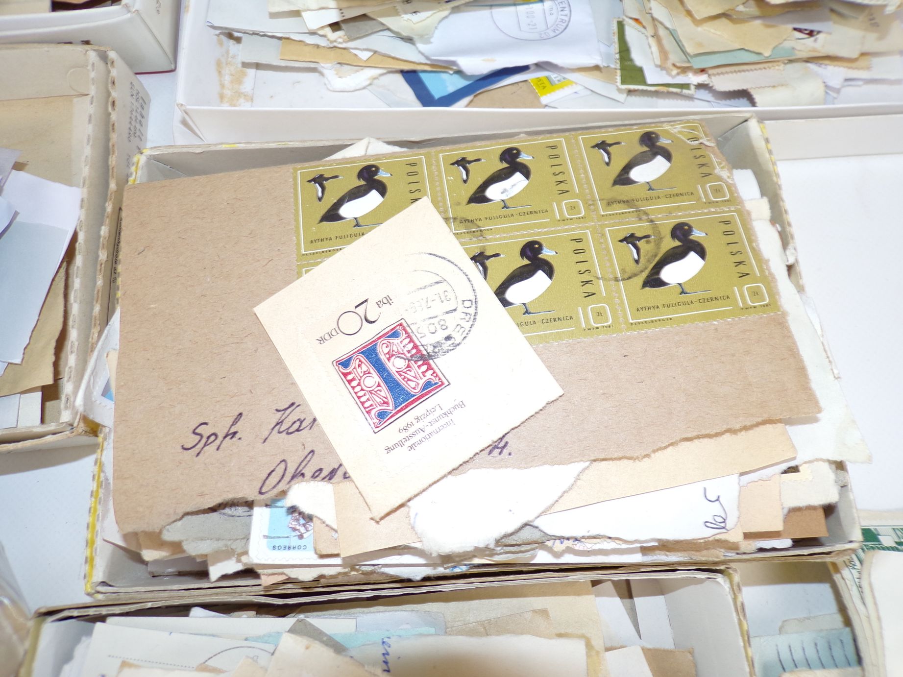 Briefmarken Konvolut DDR BRD Ausland 