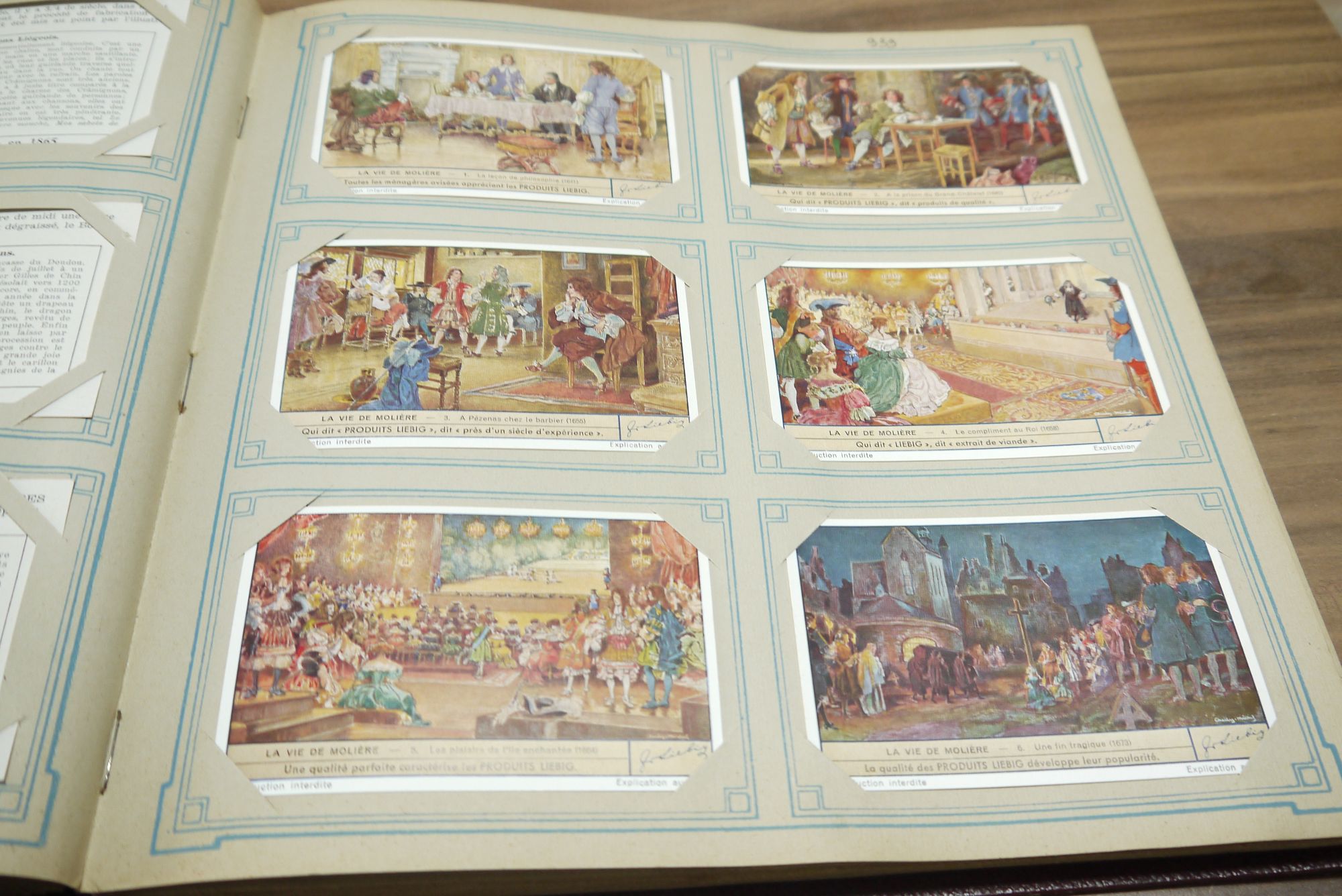 Liebig Chromo Album Sammelbilderalbum ca 52 Seiten 312 Karten Sammelbilder