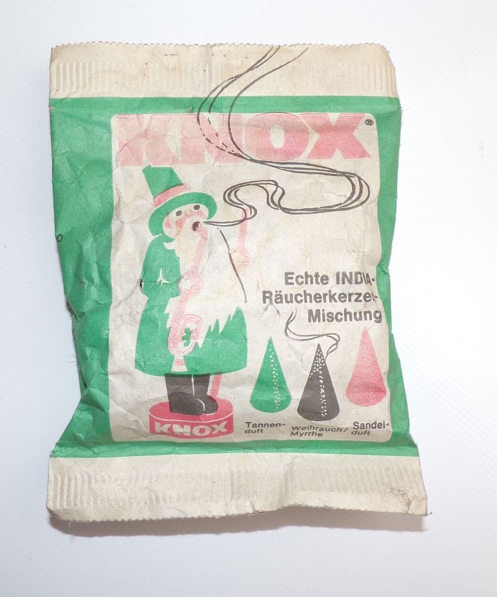 Knox Räucherkerzen original DDR Mischung ungeöffnet 