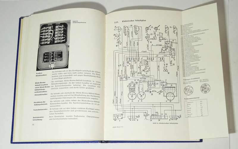Betriebsanleitung Geländegängiger Personenkraftwagen Typ P 3 Ausgabe 1962 DDR