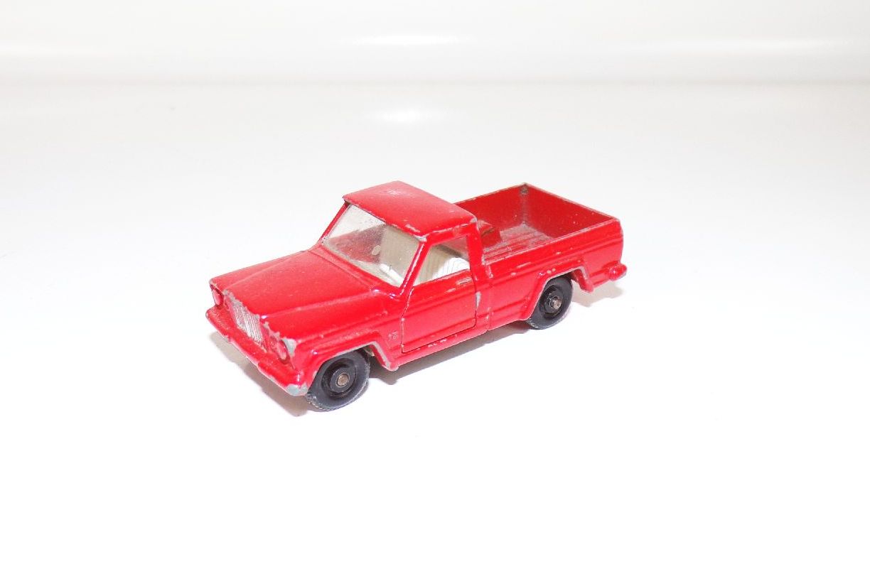 Lesney Modellauto Jeep Gladiator Rot Pickup Lesney Modellauto Jeep Gladiator Rot Pickup