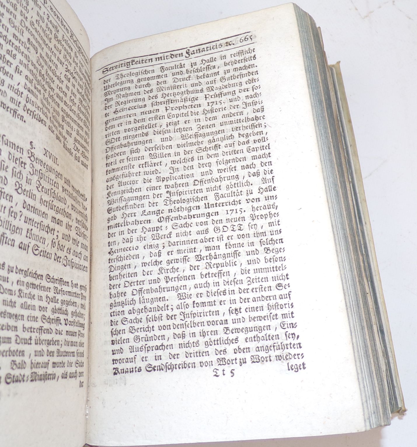 Historische theologische Einleitung in die vornehmsten Religions Streitigkeiten 1728