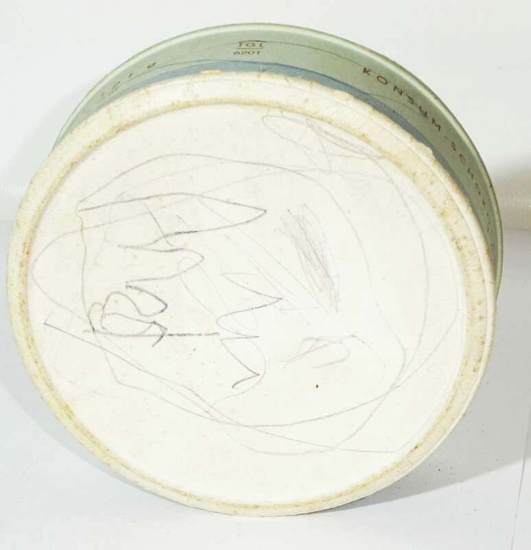 Tangetta Milchbonbon Kakao Füllung Pappdose Reklame Sammler 