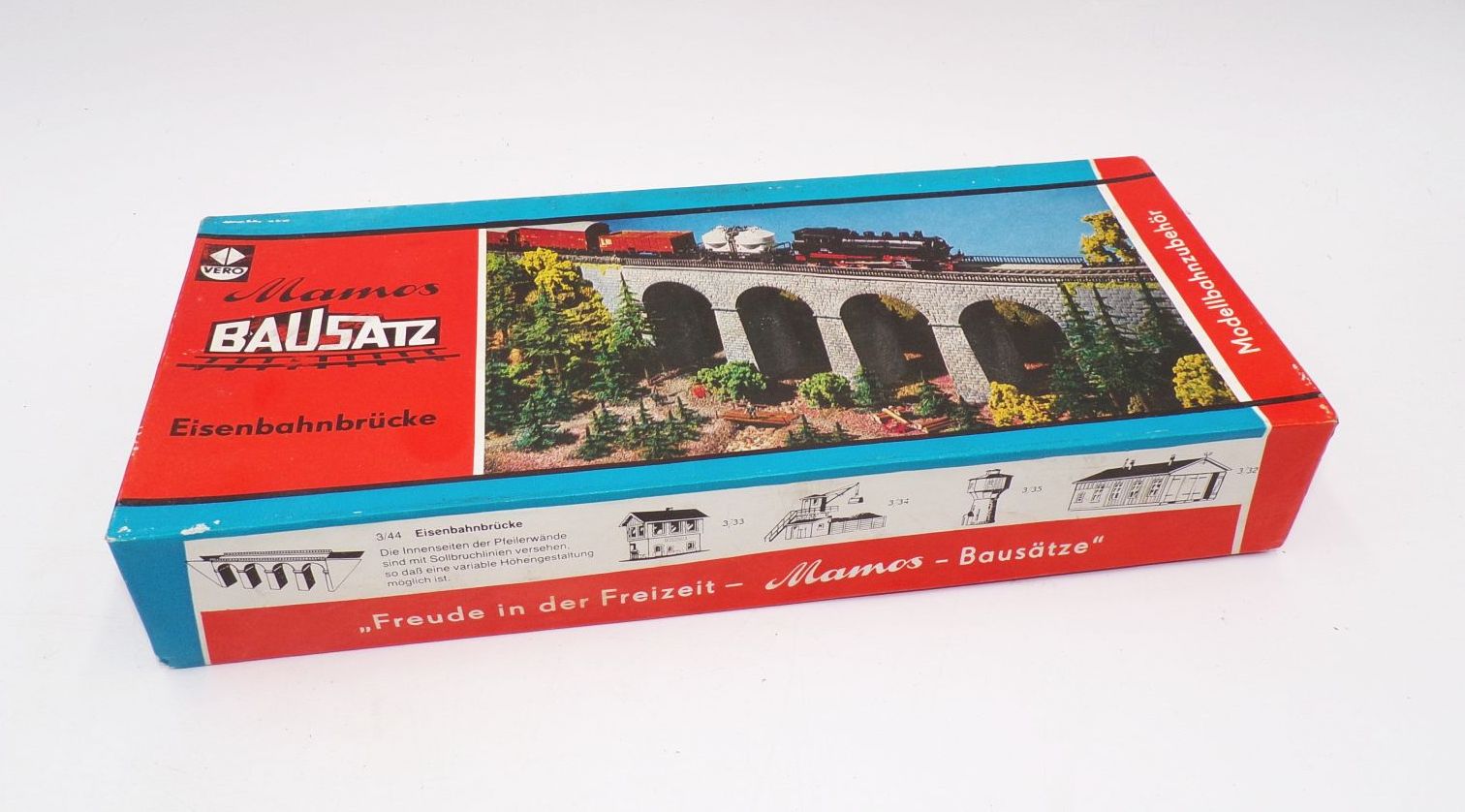 Mamos Bausatz Eisenbahnbrücke NOS DDR