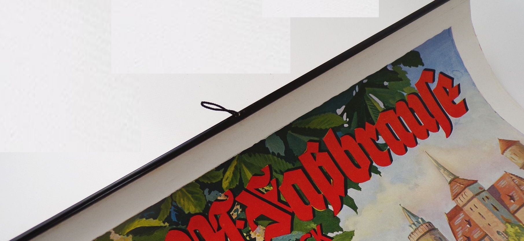 Altes Plakat Fassbrause mit Apfelgeschmack Bautzen Brauerei 1930 er Altes Plakat Fassbrause mit Apfelgeschmack Bautzen Brauerei 1930 er