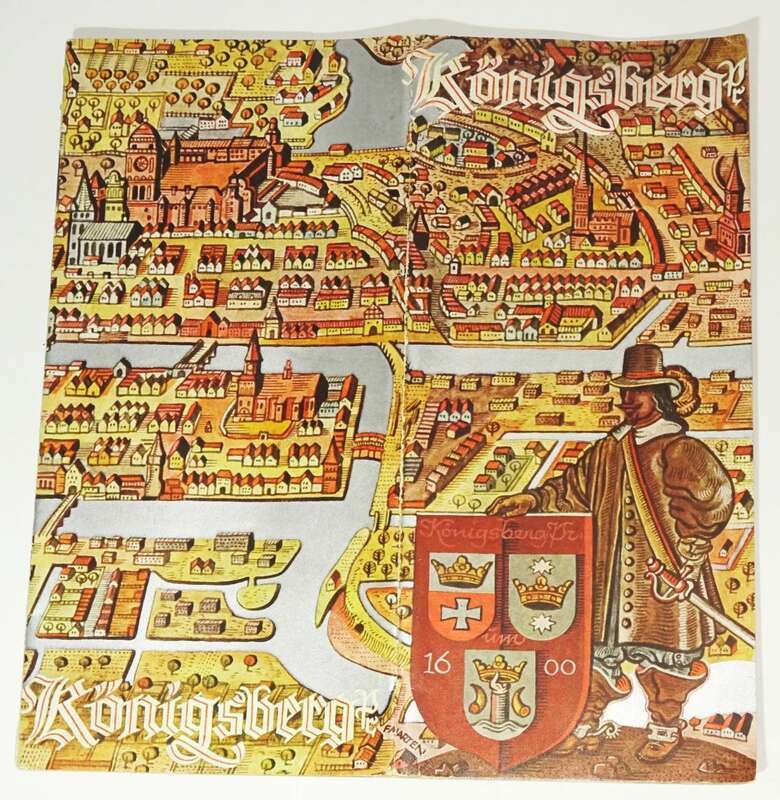 Prospekt Königsberg Preussen Ostpreußen 1930er 