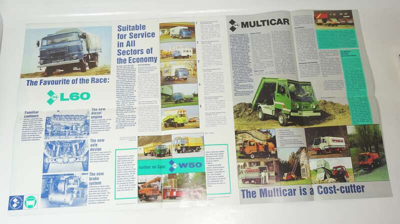 Ifa Report W50 Multicar 1990 Englisch 