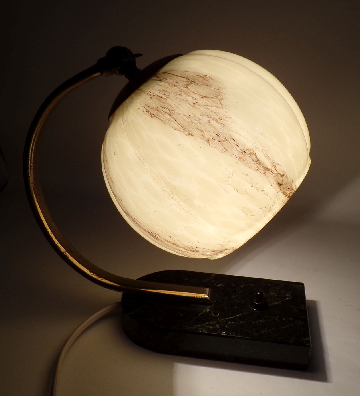 Alte Nachttischlampe 2 St Set Paar Tischlampe Art Deco E27 Leuchten