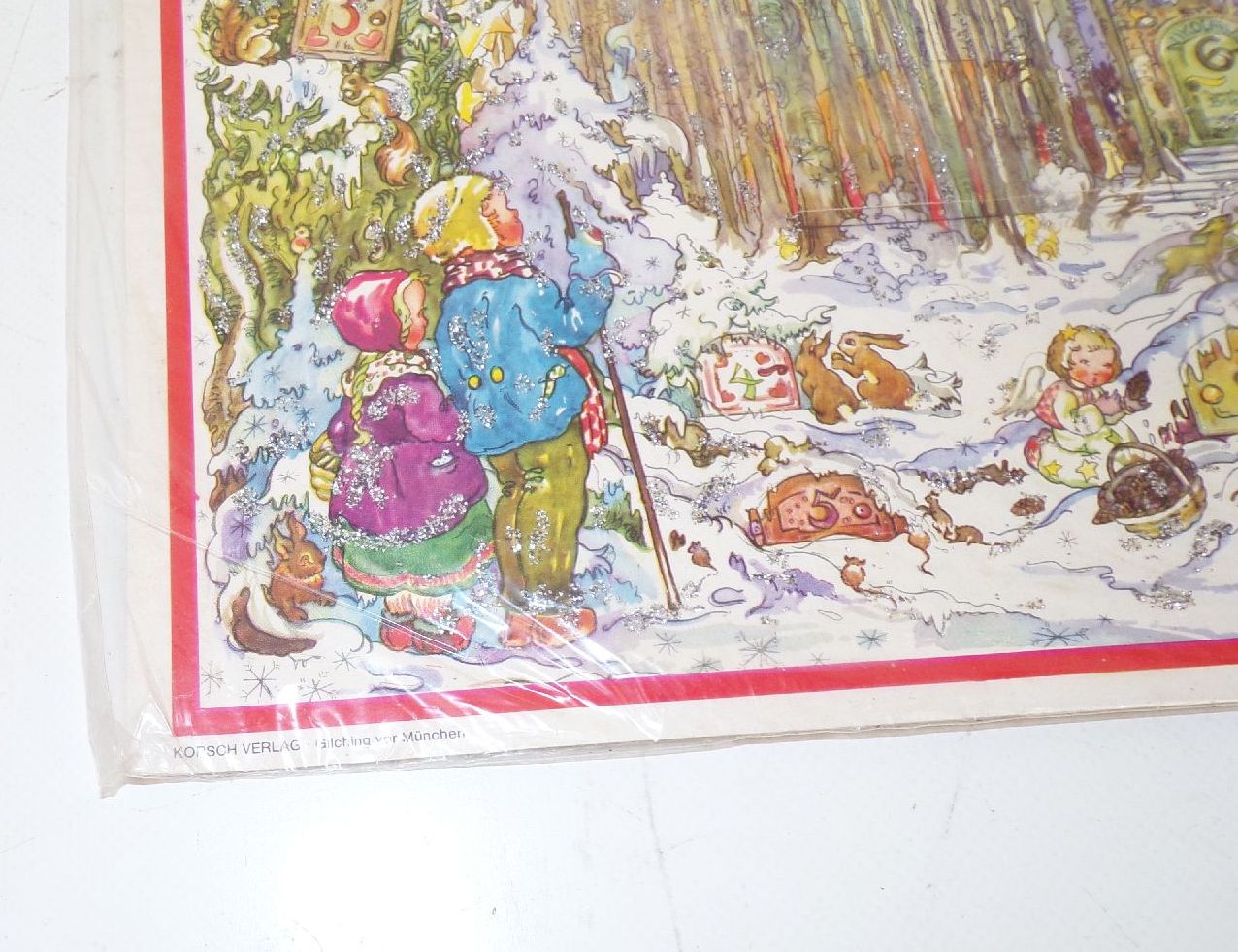Adventskalender Ruthild Busch Schumann Korsch Verlag 1980 er Weihnachten