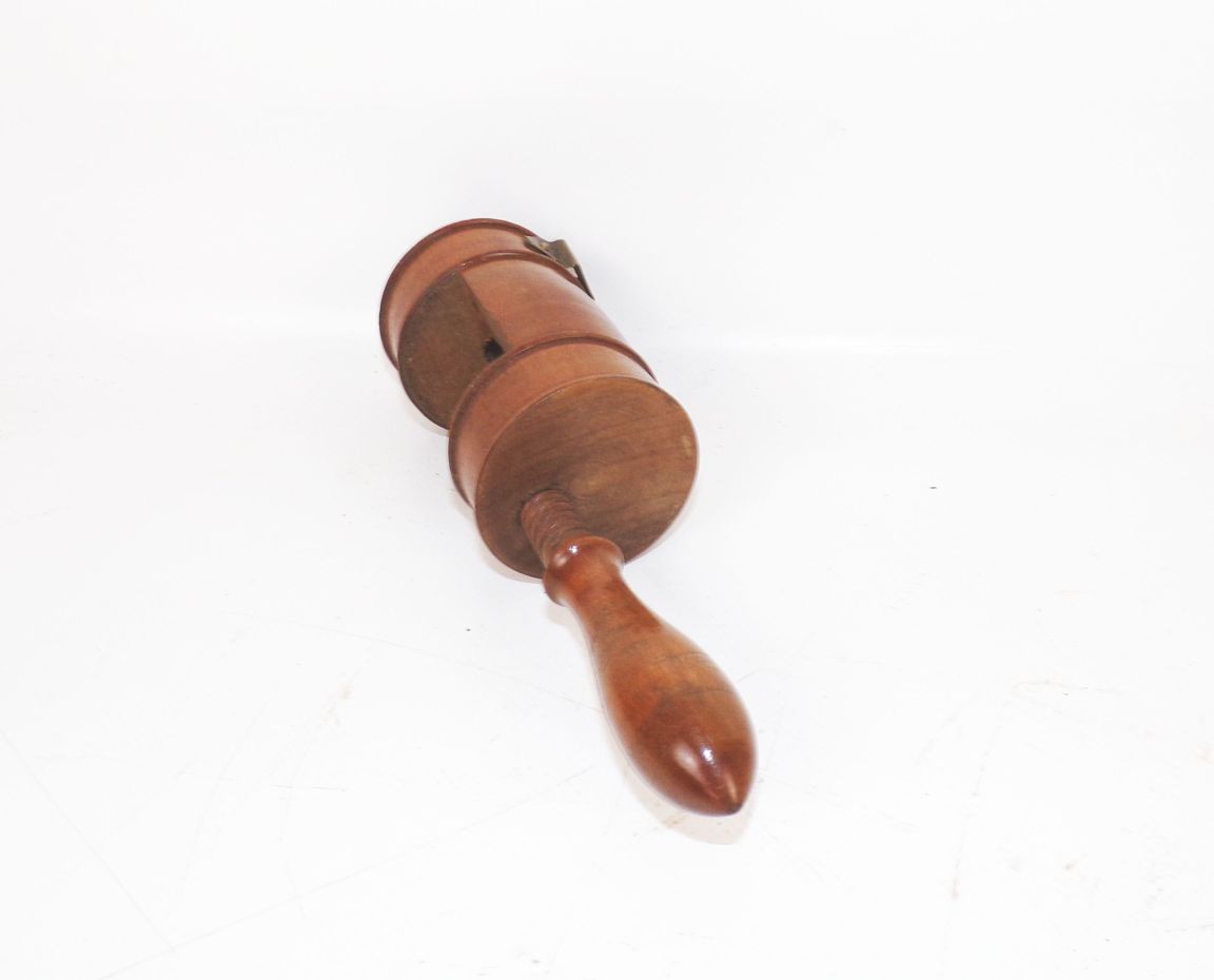 Altes Biedermeier Nadelkissen Nähutensil Holz Tischnadelkissen Nähen 