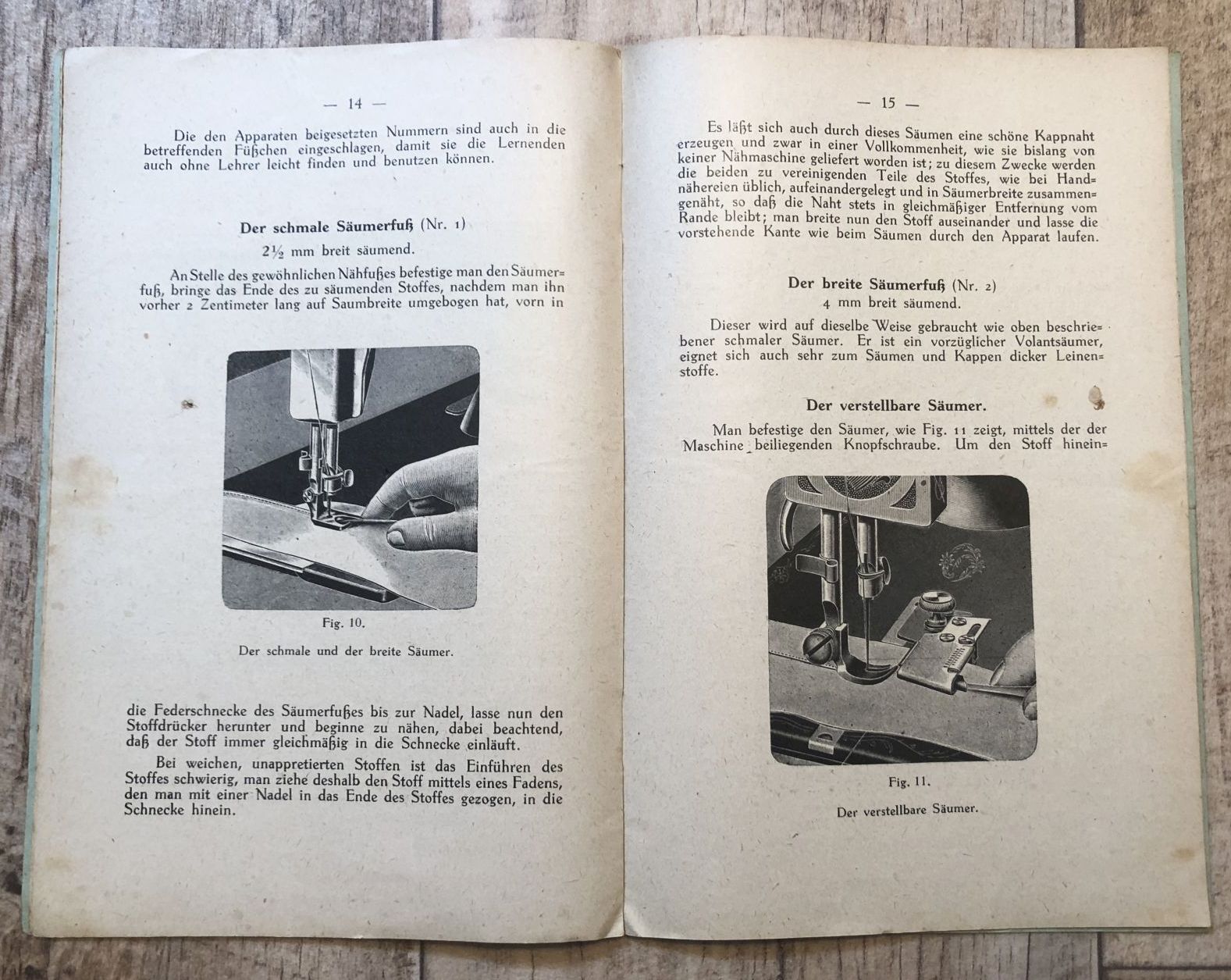 Original Anleitung mit Illustrationen Dürkopp N Nähmaschine