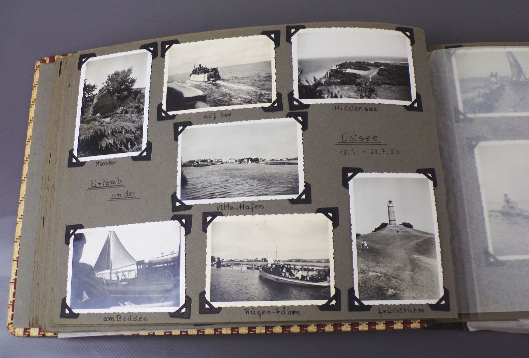 Fotoalbum Reise Urlaub DDR 1950 bis 1953 mit 252 Fotos Fotoalbum Reise Urlaub DDR 1950 bis 1953 mit 252 Fotos