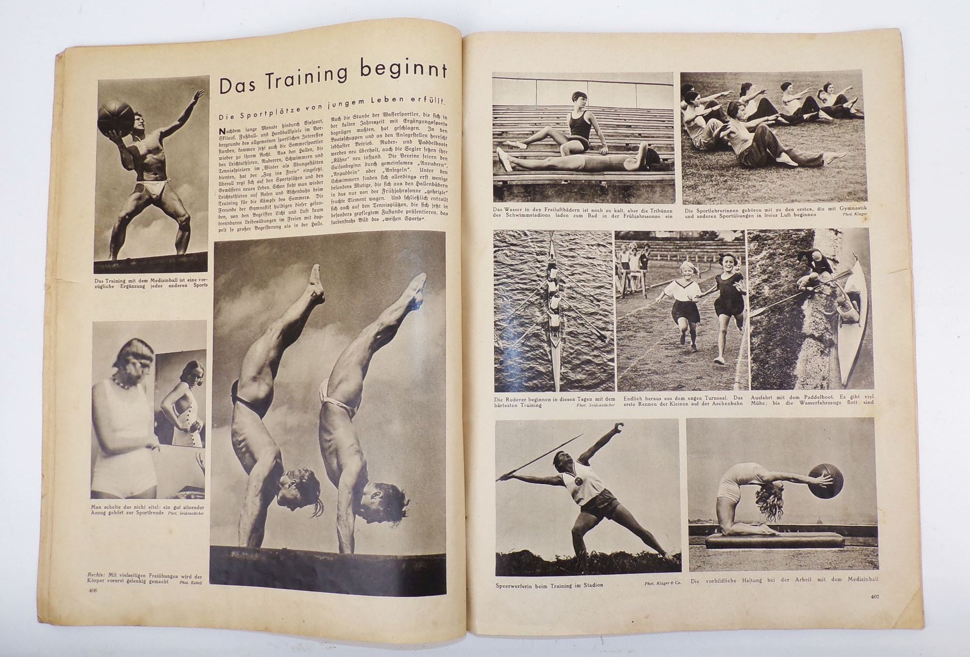 Die Woche Heft 14 April 1933 illustrierte Zeitschrift 