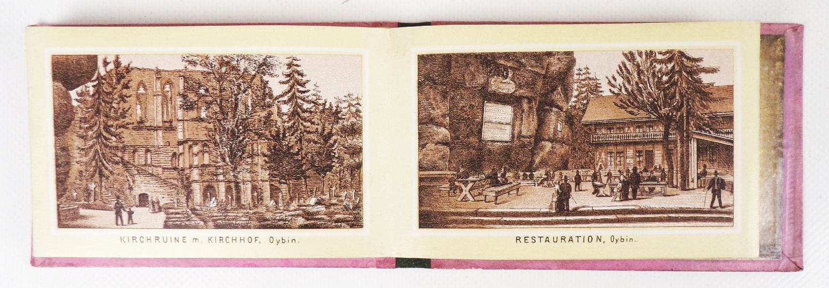 Zittau und Umgebung um 1880 Leporello Zittau und Umgebung um 1880 Leporello