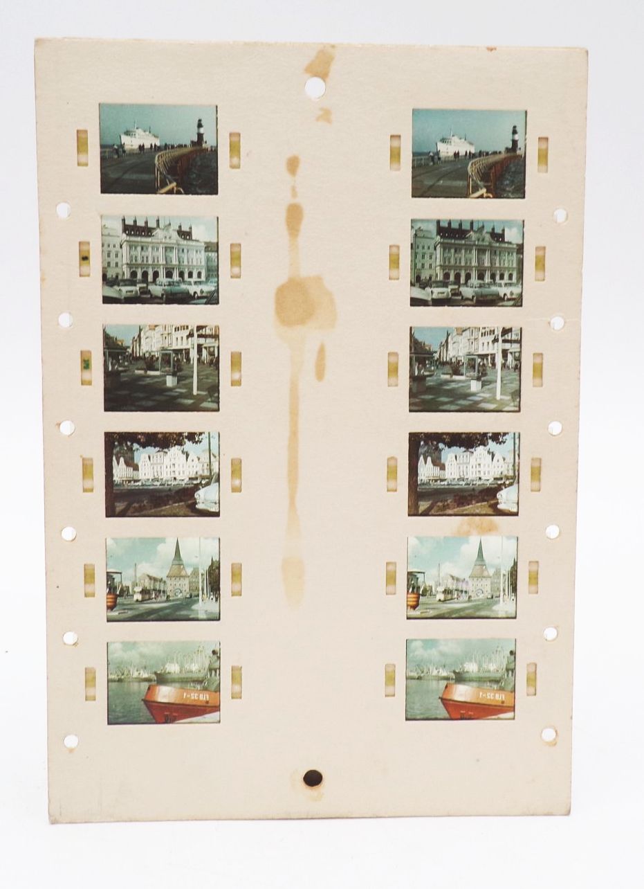 Alter Bildstreifen LS14 Warnemünde Ostsee DDR 3 D Bildkarte Stereomat Alter Bildstreifen LS14 Warnemünde Ostsee DDR 3 D Bildkarte Stereomat