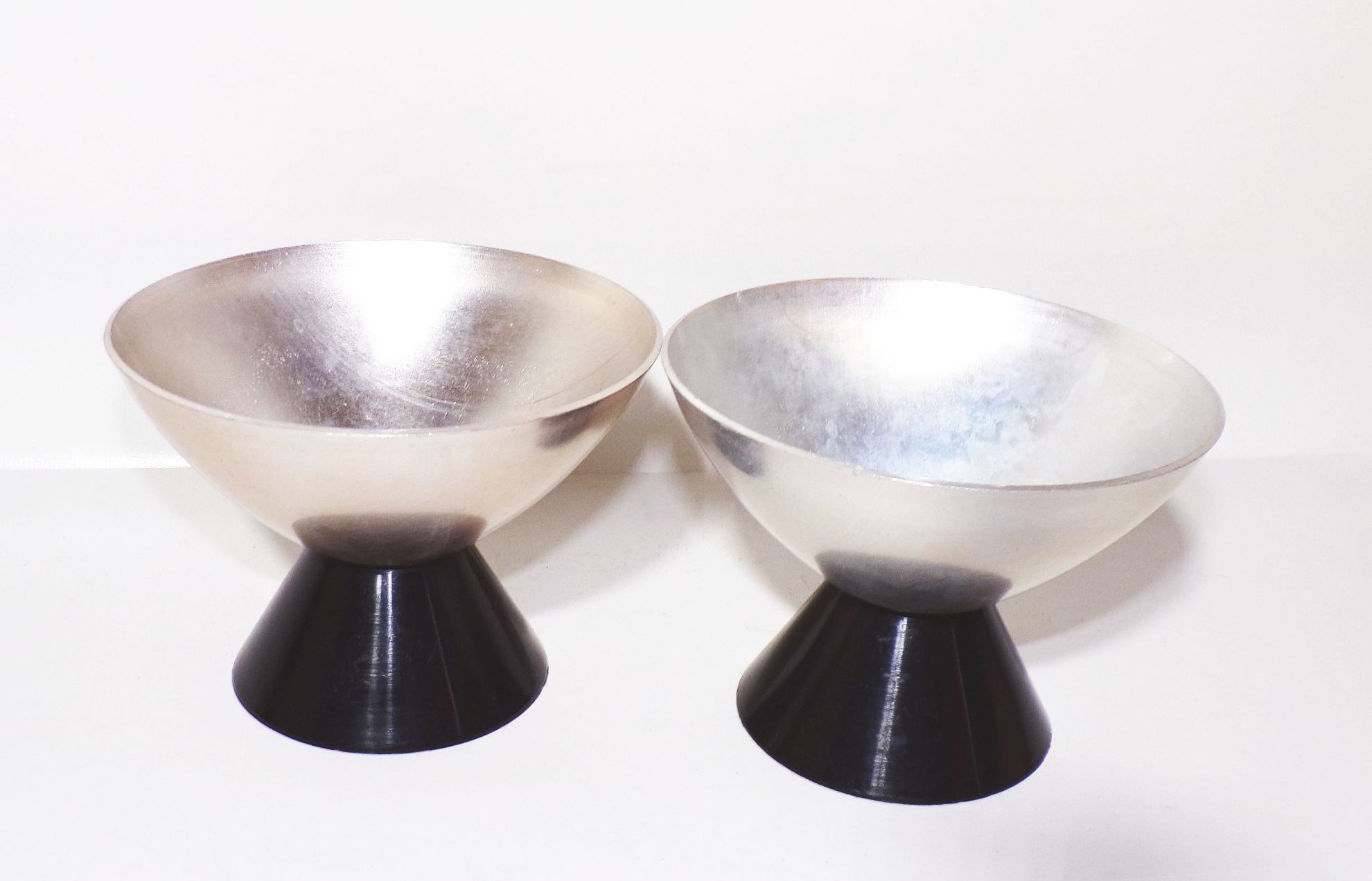 4 DDR Eisbecher Eisschale Retro 