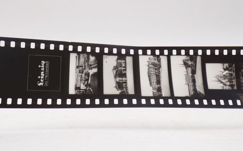 Vintage Diafilm Leipzig 50 Bilder 35 mm Rollfilm Vintage Diafilm Leipzig 50 Bilder 35 mm Rollfilm
