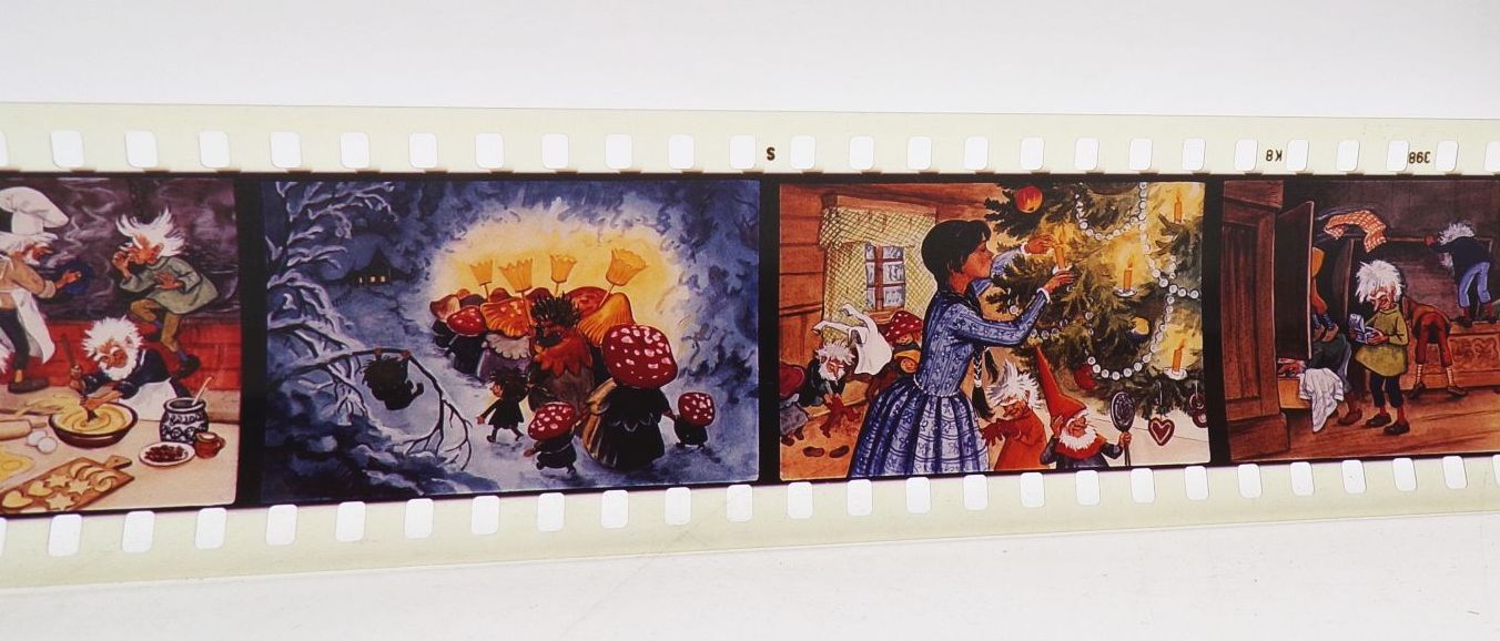 Alter Rollfilm Weihnachten bei den sieben Zwergen Bilder von E Prasse