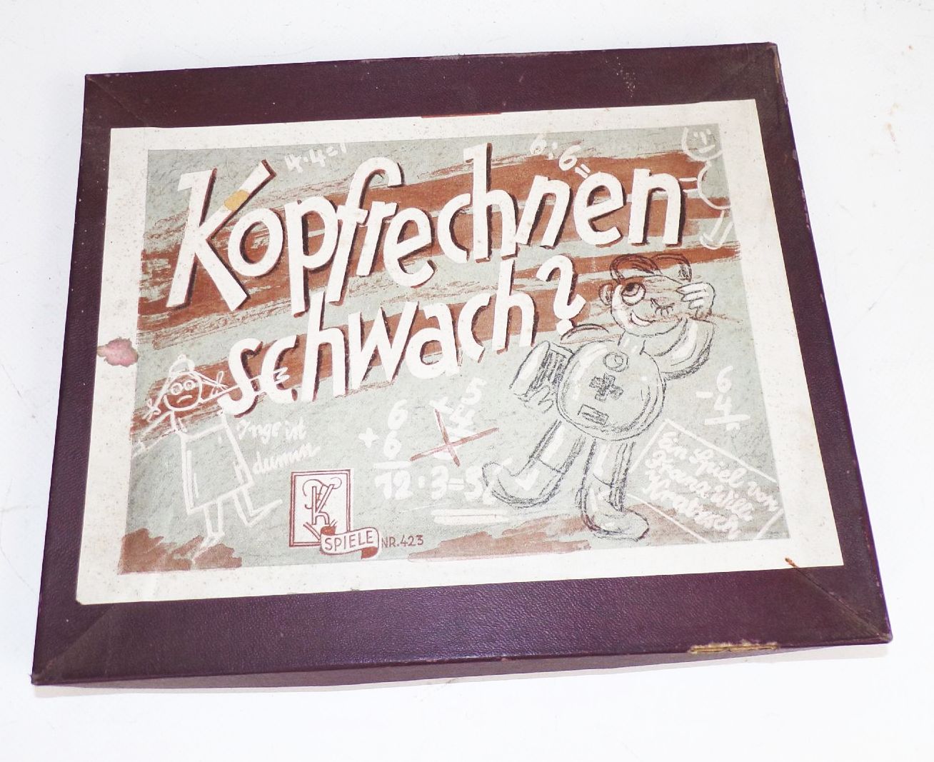 Kopfrechnen schwach Spielend rechnen lernen Franz Willy Kratsch 1940er 50er 