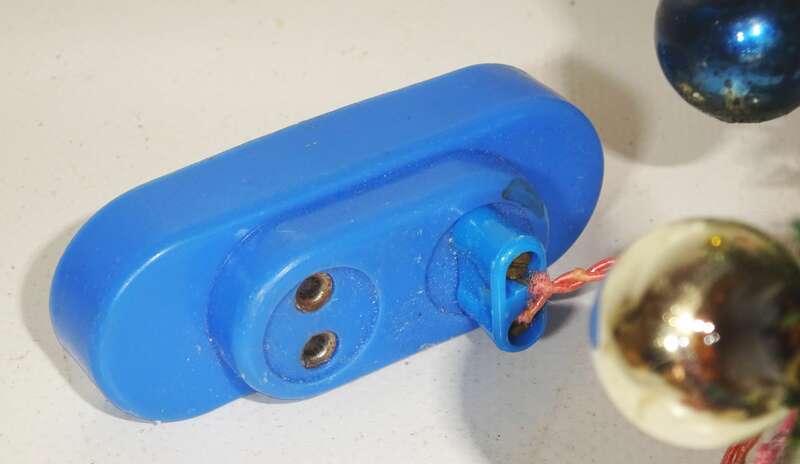 Alter Weihnachtsbaum Christbaum beleuchtet Tischweihnachtsbaum 20 cm