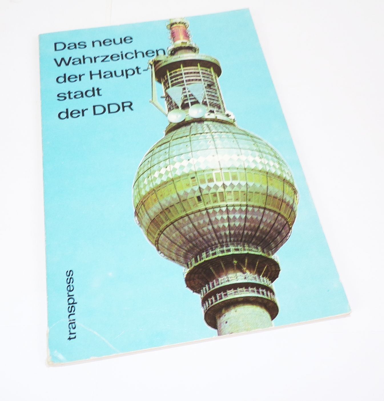 Berliner Fernsehturm Stift Tele Cafe Speisekarte Broschüren DDR 