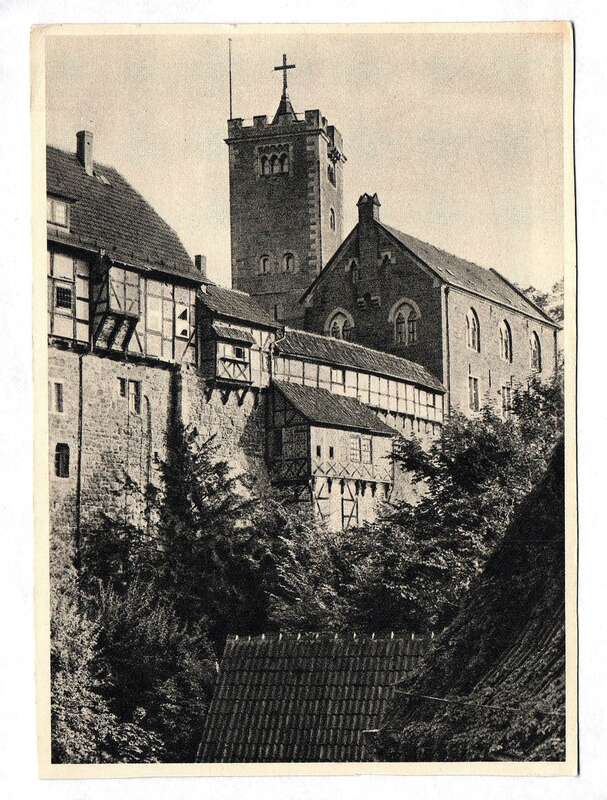 Ak Foto Die Wartburg Eisenach Thüringen Aus dem Kalender zwischen Brocken und Oybin 1962