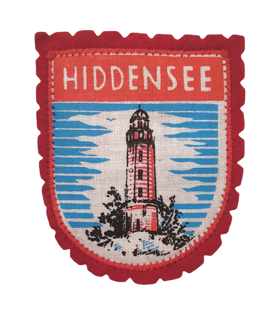 DDR Aufnäher Hiddensee Mecklenburg Leuchtturm patch DDR Aufnäher Hiddensee Mecklenburg Leuchtturm patch