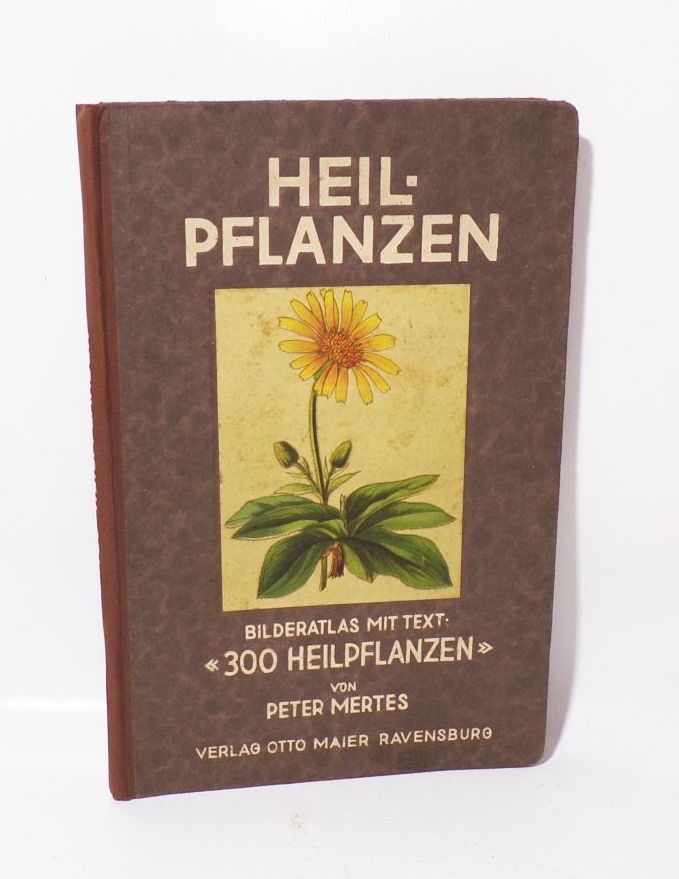 Heilpflanzen Bilderatlas Peter Mertes altes Kräuterbuch 