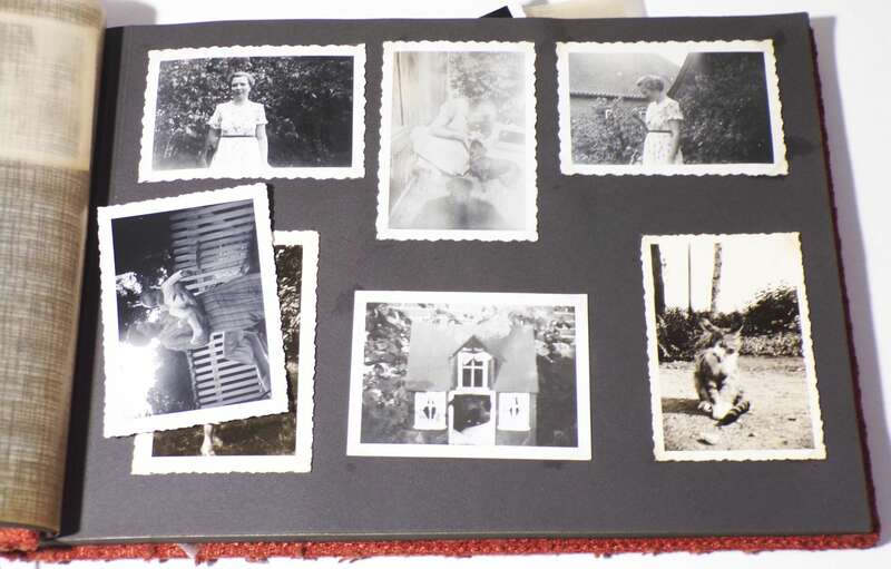 Konvolut alter Fotos Fotoalben vintage