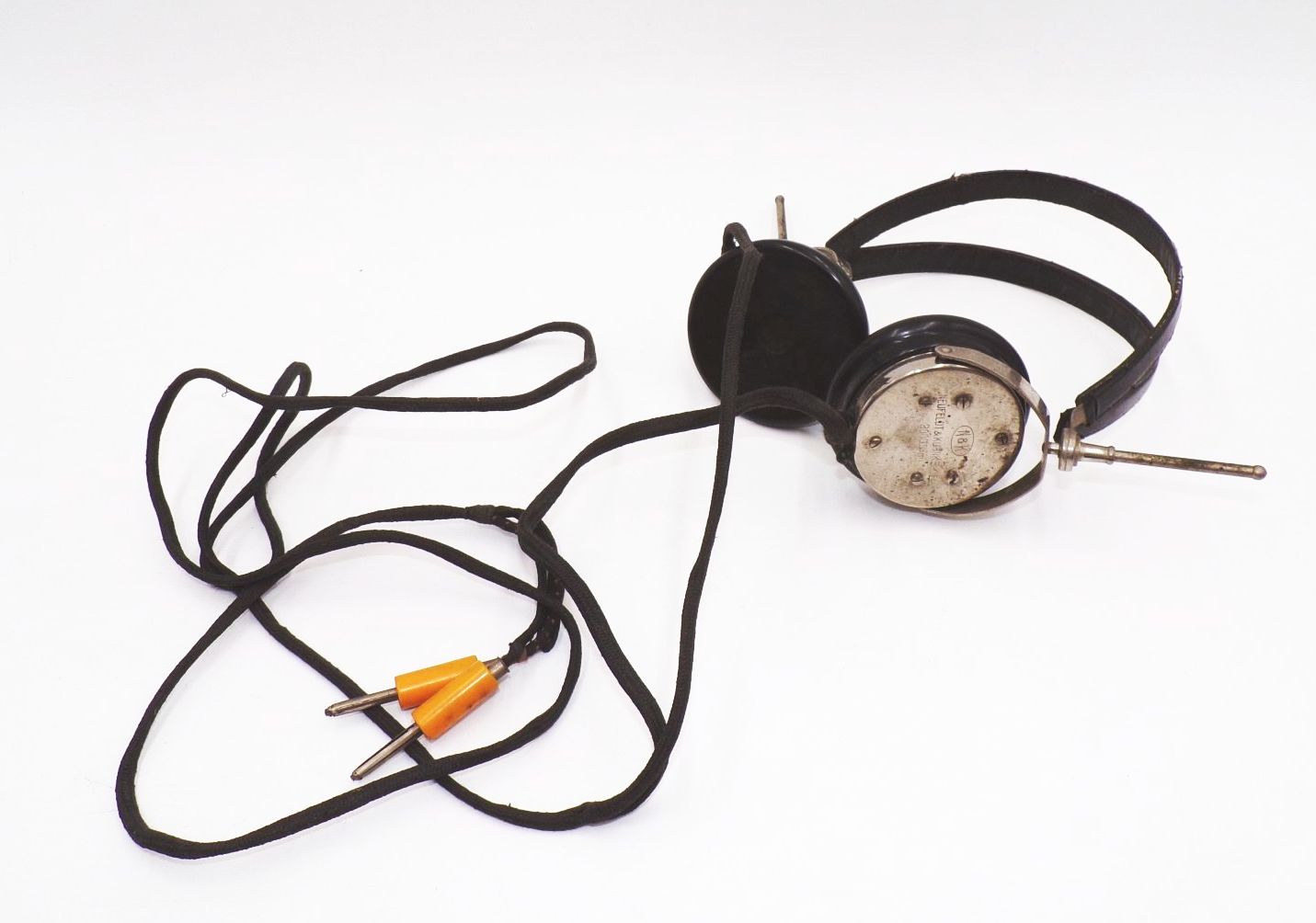 Alte Kopfhörer Neufeldt u Kuhnke Kiel 2000 Ohm Antik true Vintage