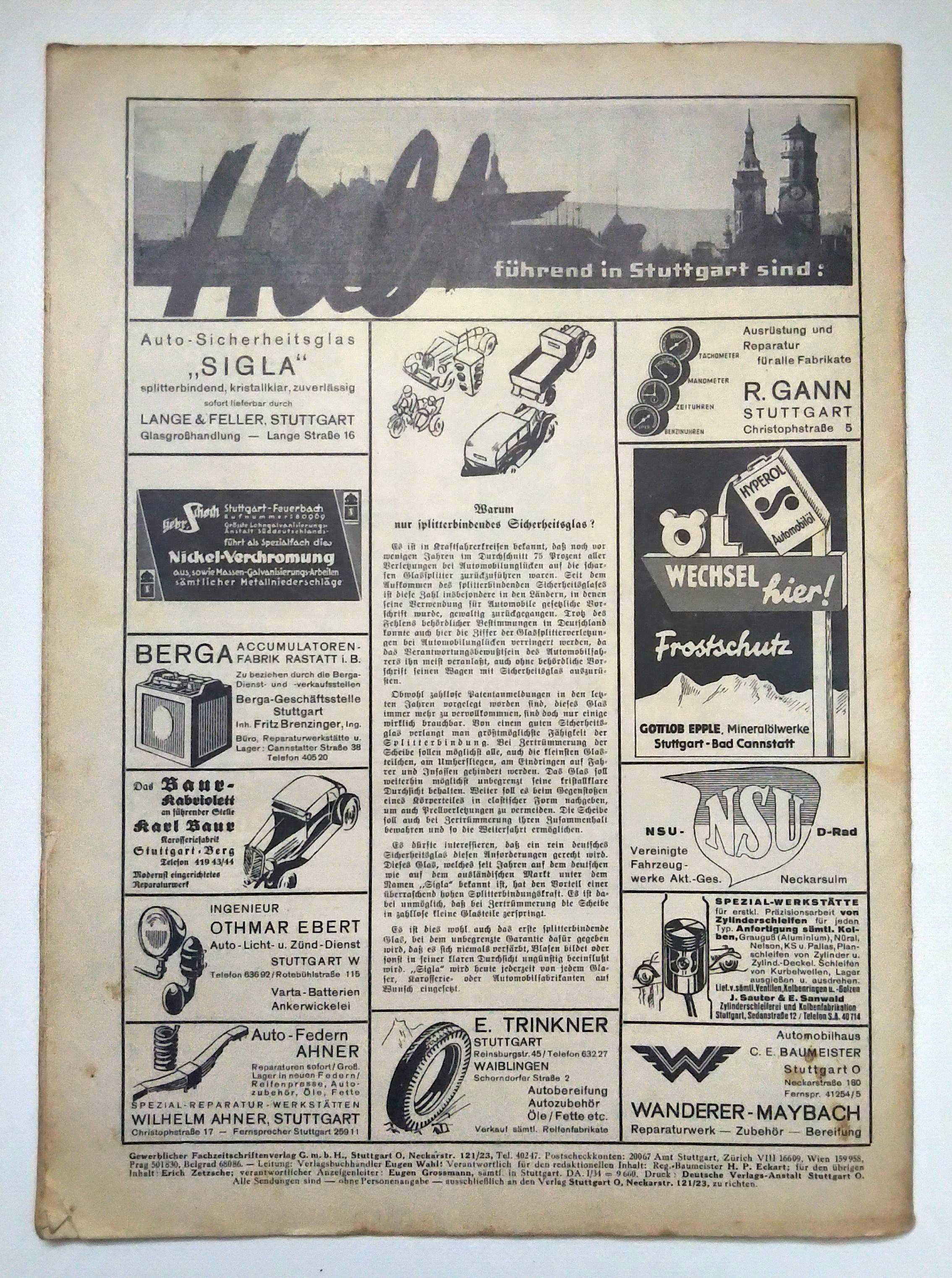 Unser Schwabenland 1934 Nr 4 Und kommt der Frühling alte Zeitschrift Unser Schwabenland 1934 Nr 4 Und kommt der Frühling alte Zeitschrift