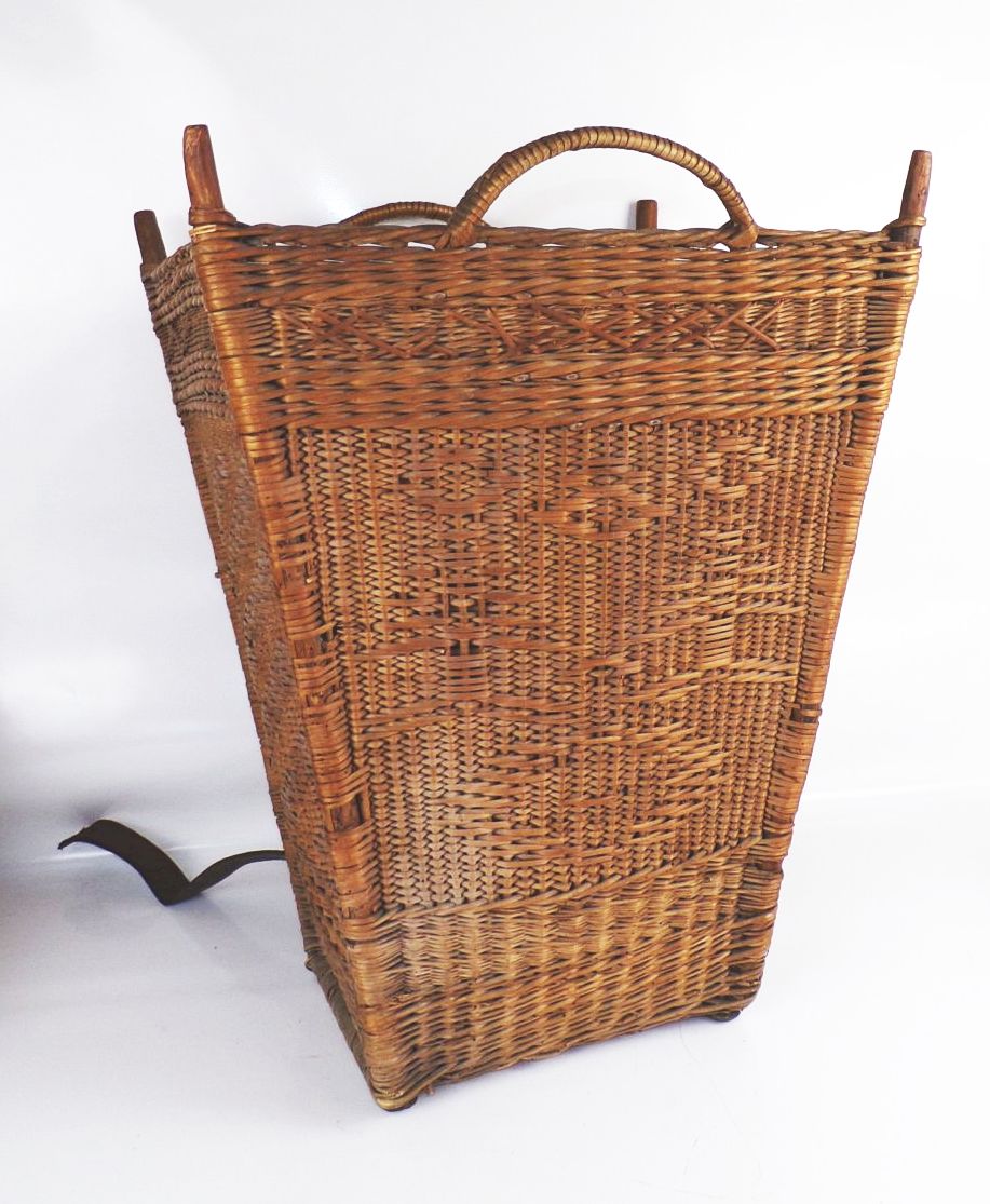 Alte Kiepe Korb Tragekorb Deko 