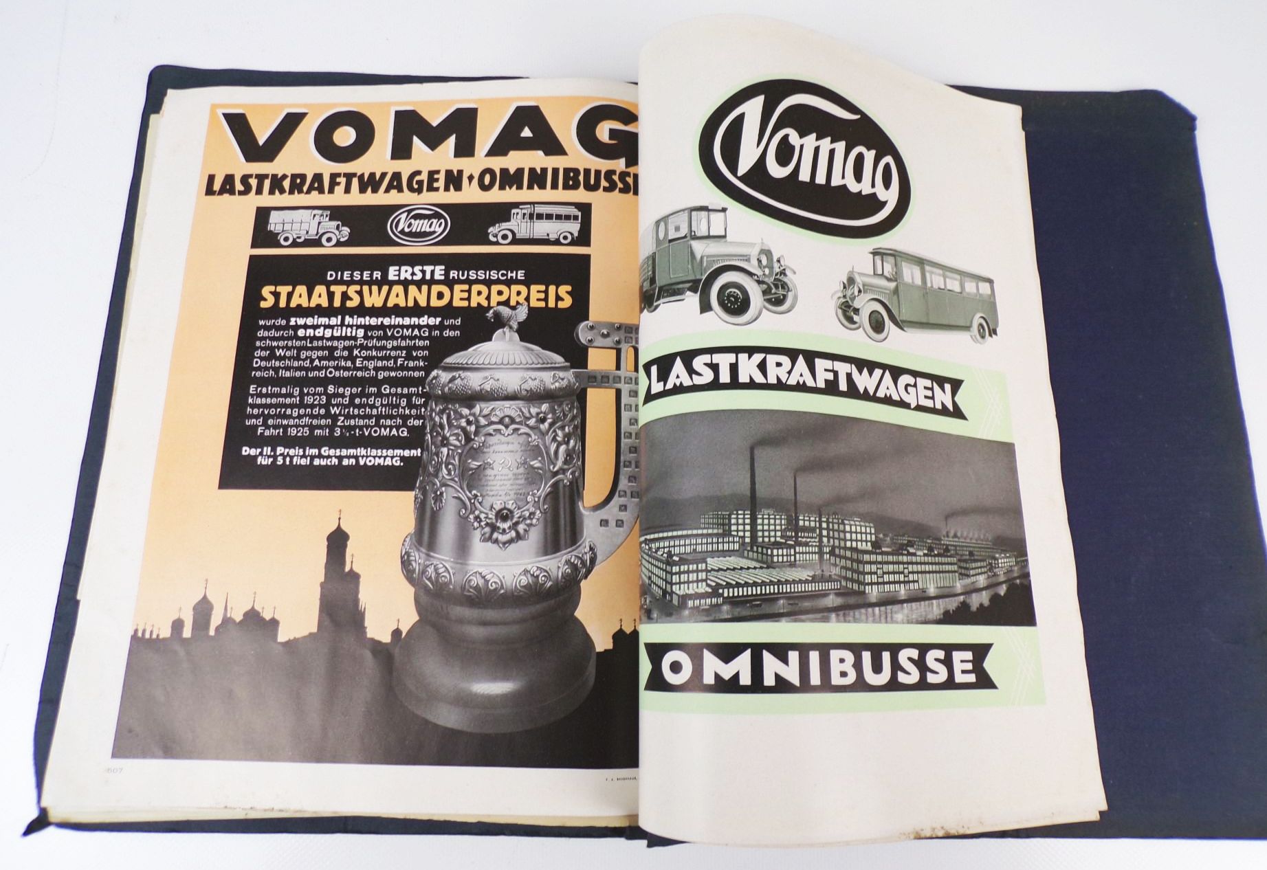 Vomag Plauen Automobil Lastkraftwagen Angebot 1927 Fotos Prospekte