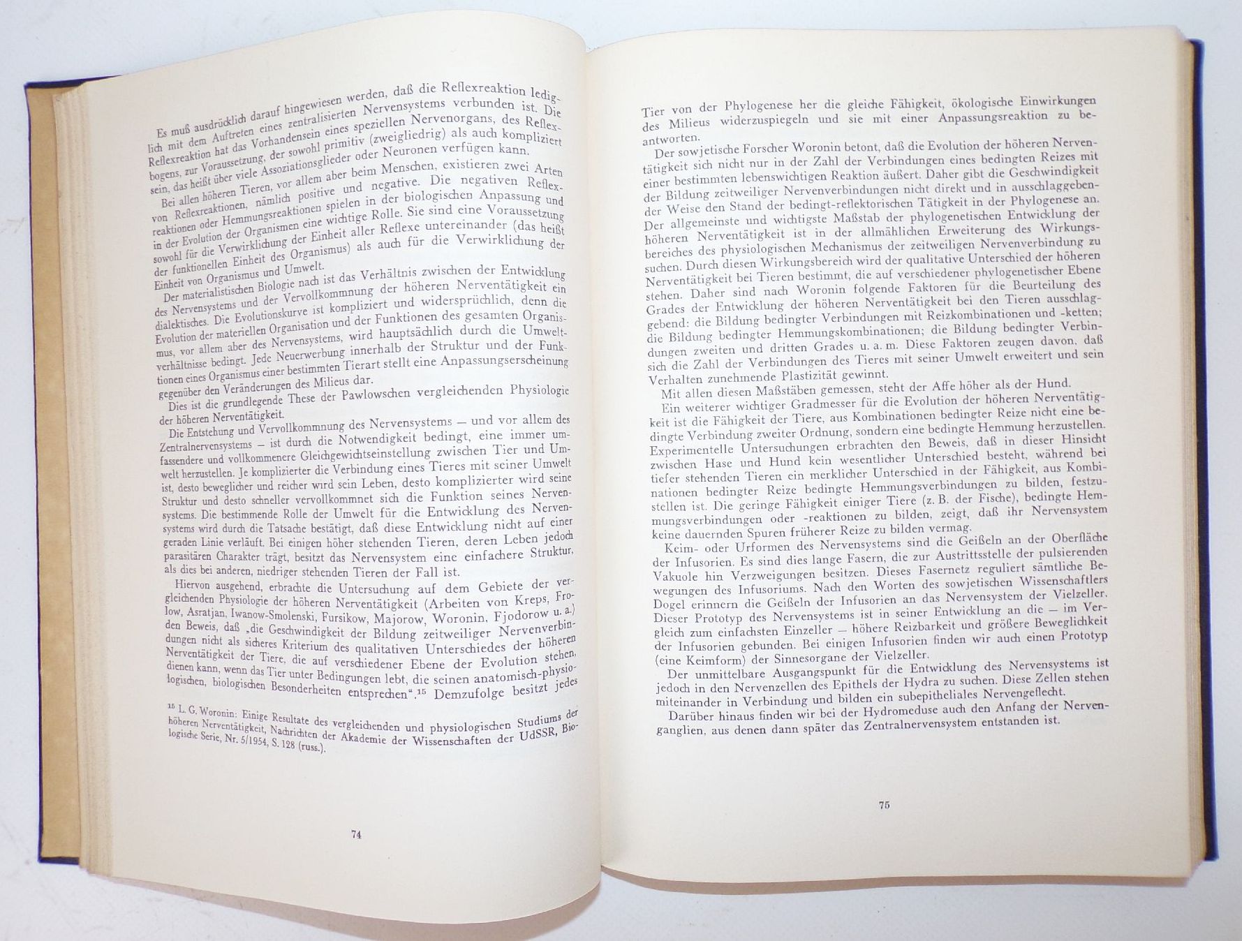 Pawlow höhere Nerventätigkeit 2 Bücher DDR Ausgaben