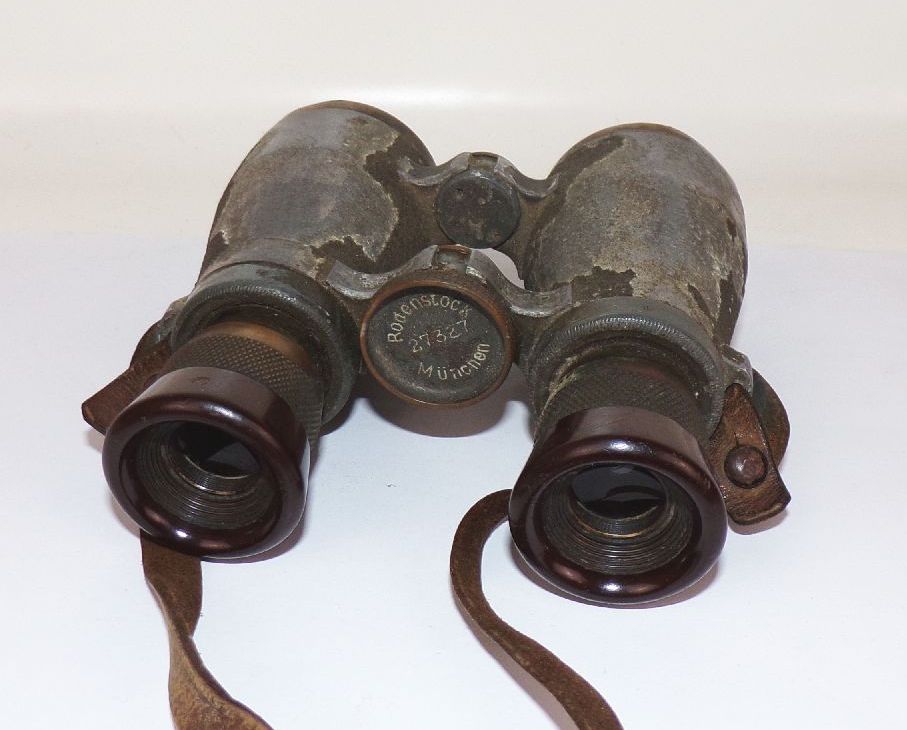 Alter Rodenstock Feldstecher Fernglas 1 Weltkrieg Messing Alter Rodenstock Feldstecher Fernglas 1 Weltkrieg Messing