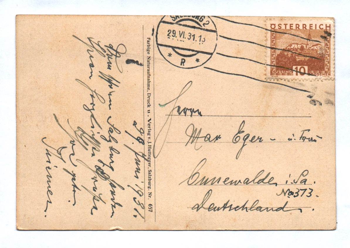 Ak Salzburg von Mülln aus Österreich Ak Salzburg von Mülln aus Österreich