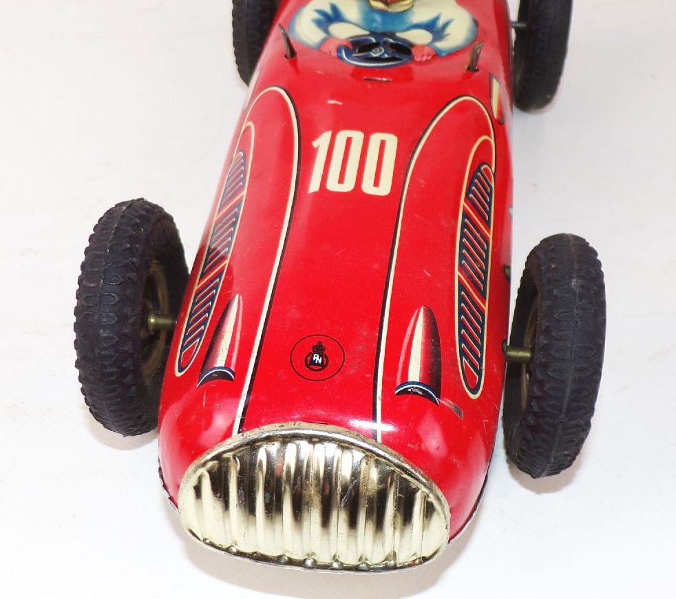 Alter Taifun Rennwagen Blechspielzeug Vintage Rennauto Alter Taifun Rennwagen Blechspielzeug Vintage Rennauto