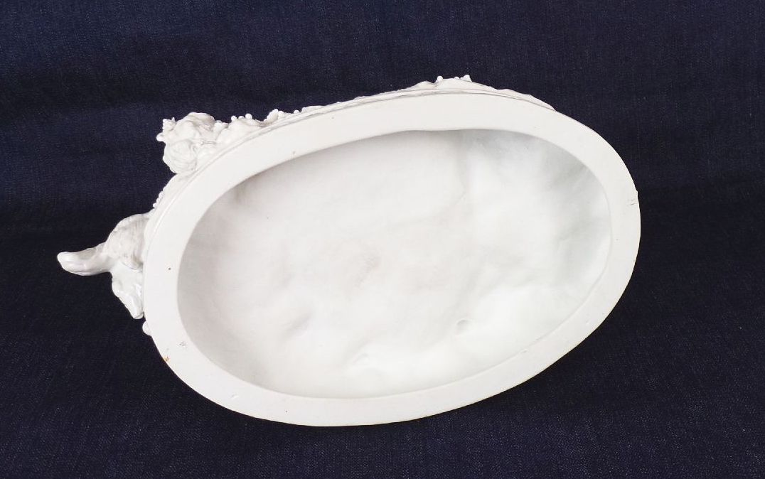 Scheibe Alsbach Porzellanfigur Putto Ziegenbock Wein Bachus Scheibe Alsbach Porzellanfigur Putto Ziegenbock Wein Bachus