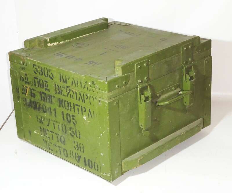 Alte Munitionskiste Transportkiste Box Military Kiste Deko Vintage Holzkiste Truhe