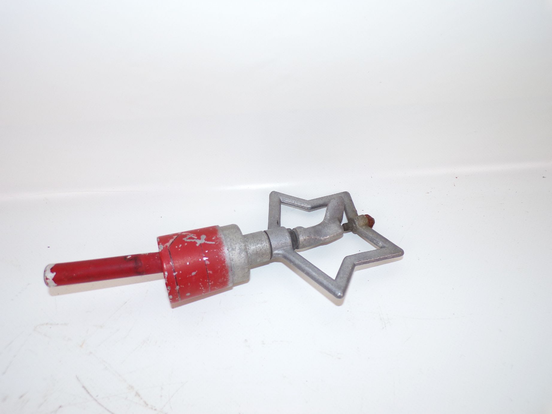 Alter Rasensprenger Sprenger Sprühregner Bewässerung Garten Alu 