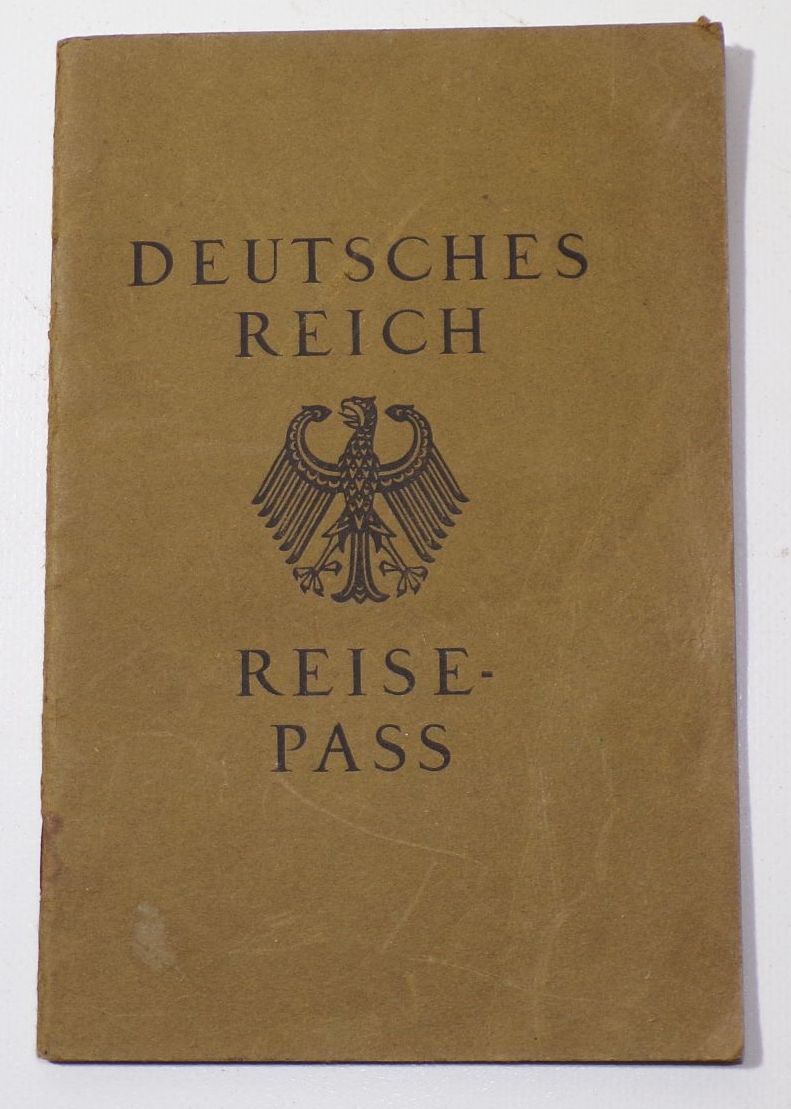 Deutsches Reich Reisepass 1925 Ruppersdorf Löbau 