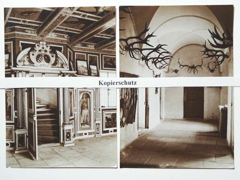 Foto Konvolut Radebeul 1908 Hoflössnitz Ofen Innenansichten