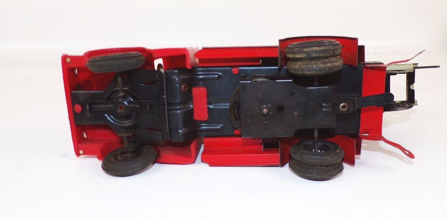 MSB Feuerwehr Blechspielzeug Uhrwerk DDR Spielzeug