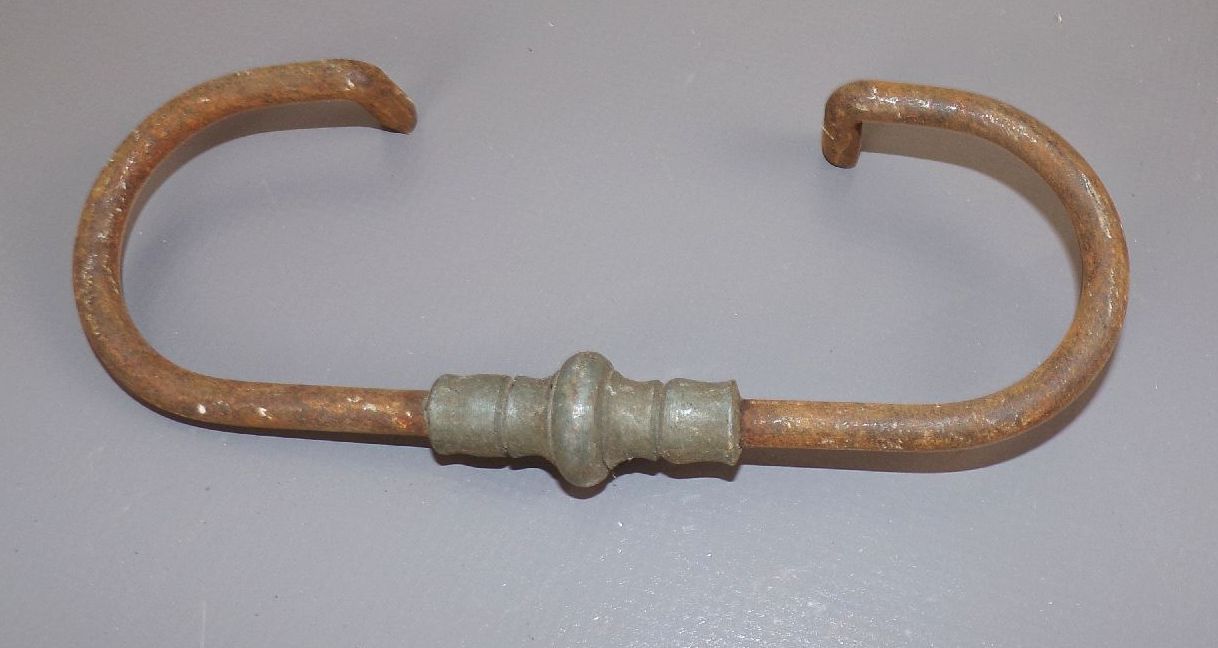 Alte Truhengriff aus Metall Ersatzgriff Henkel Tragegriff Metall Griff