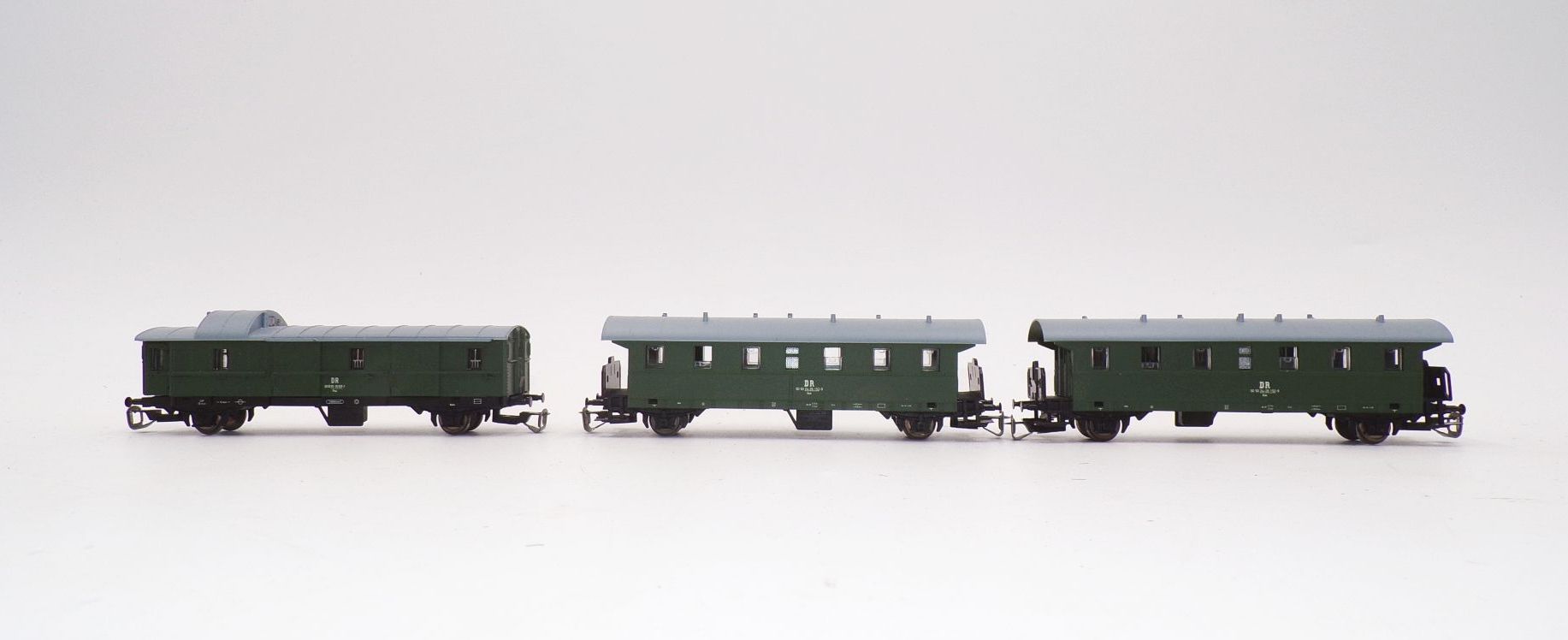 Zeuke TT Zugset Nohab Diesellok Personenwagen Gepäckwagen OVP Zeuke TT Zugset Nohab Diesellok Personenwagen Gepäckwagen OVP