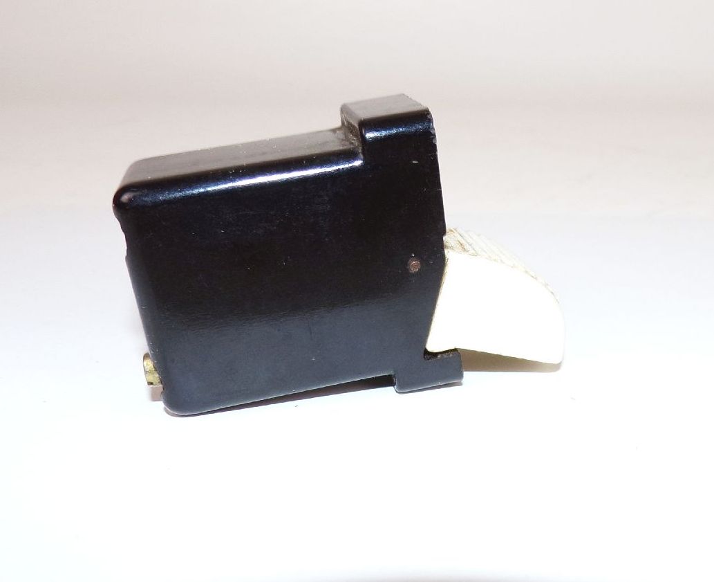 DDR Tastenschalter Schwarz Weiss mit OVP Oldtimer